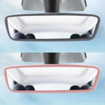 Car Rear View Mirror Protector Frame for Tesla Model 3 Y S X Silicone Center Consol additional angle