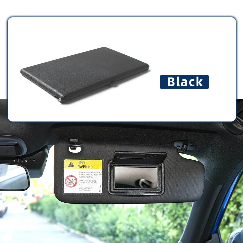 Car Sun visor without Light Mirror Cover Vanity Mirror Decorative Cover For Chevrolet Malibu XL Malibu Buick Excelle GX GT