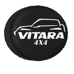 Custom Spare Tire Cover for SUV Truck Jeep | Mountain River PVC 13-18 Inch lifestyle view