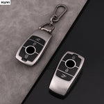 TPU Car Key Case Cover Shell Fob For Mercedes Benz A C E S G Class GLC CLE CLA W177 W2 close-up view