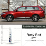 For Mitsubishi Outlander White W17 W85 Black Red P26 Gray AB Car Paint Repair Pen Touc close-up view
