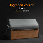 Car Trunk Organizer – Large Capacity Suede Foldable Storage Box (3 Sizes, 10 Colors) alternate view
