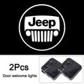Jeep LED Car Door Logo Welcome Light Projector | HD Ghost Light for Renegade Compass alternate view