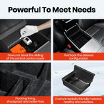 YZ Tesla Model 3 Highland 2024 Model Y Juniper 2025 Storage Box Center Armrest Hidden lifestyle view