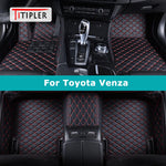 TITIPLER Custom Car Floor Mats For Toyota Venza Harrier Auto Carpets Foot Coche Accessorie