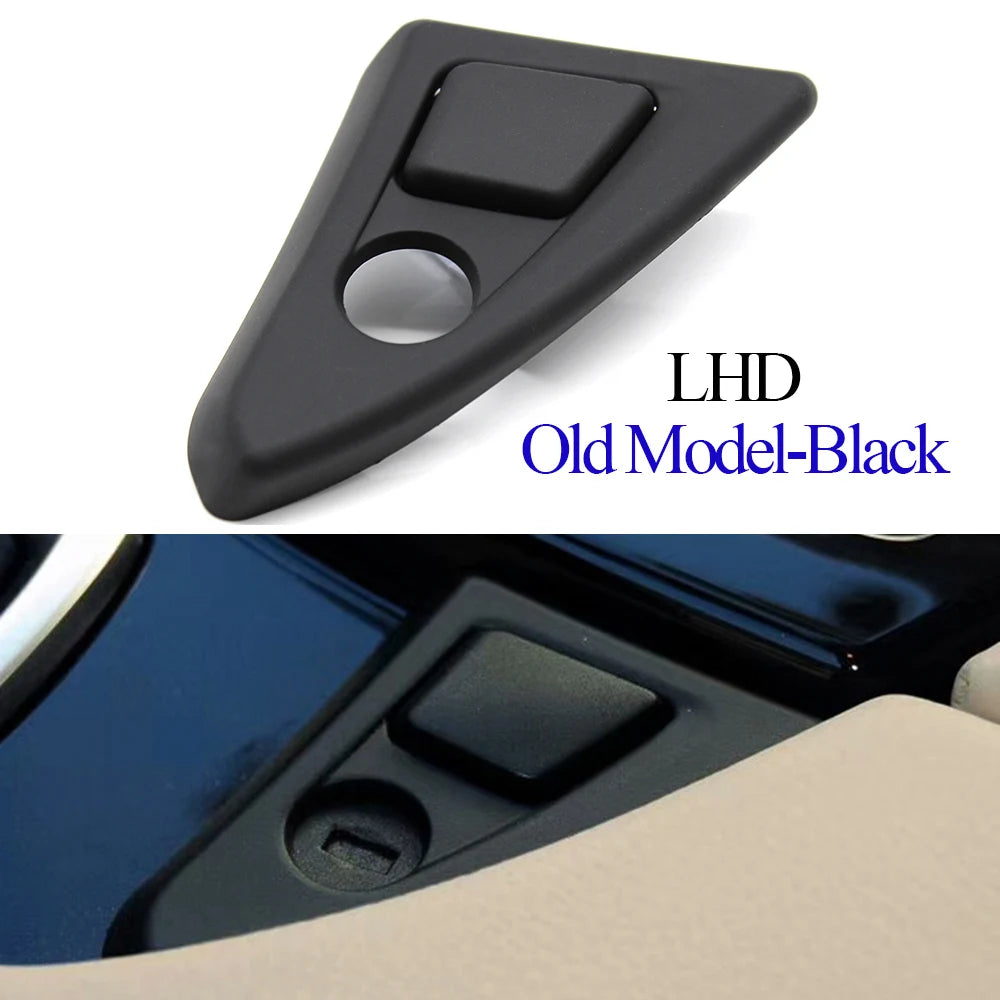 LHD Car Central Armrest Glove Box Switch Catch Button For BMW 5 Series F10 F11 520 523 close-up view