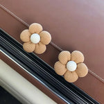 2PCS Sweet Flower Shaped Car Mini Hooks, Dashboard, Rear Seat Car Clothes Rack Storag lifestyle view