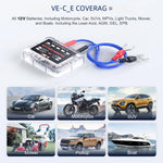ANCEL BM200 PRO 12V Car Battery Capacity Tester Monitor LED Display Waterproof SOH SOC Battery Health Analyzer Auto Tester Tools