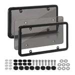 American car license plate frame, universal license plate holder, license plate brack lifestyle view