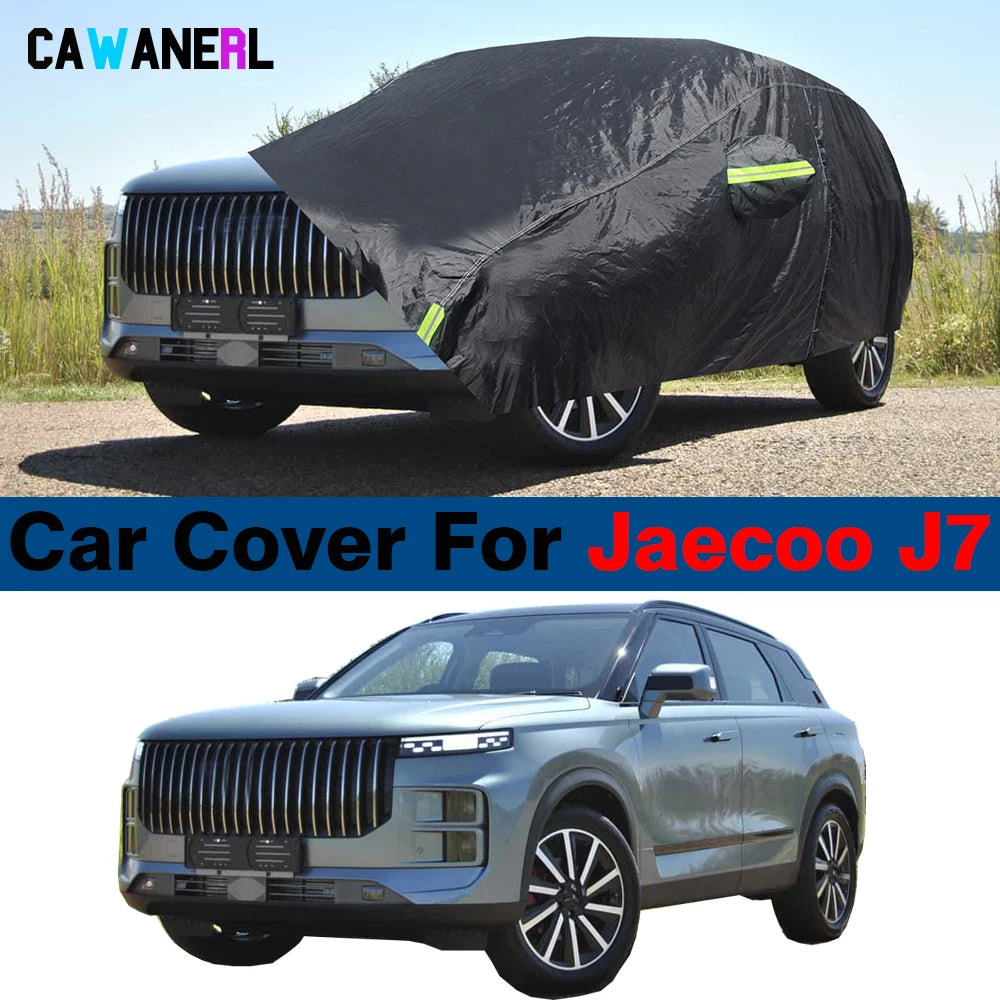 Full Car Cover for Jaecoo J7 Chery Explore 06 Fulwin T6 2022-2025 | Waterproof SUV Sun Rain Snow Win