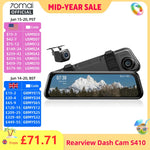 70mai S410 Rearview Dash Cam | 9.35-Inch Touch Screen Dual 2K+1080P Car DVR