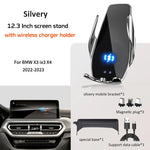 Car Phone Holder Screen Mount Dedicated Base In Car Mobile Support For BMW X3 ix3 X4 G01 G02 Portable Navigation Phone Holder