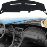 Car Dash Cover Mat Fit for Ford Mustang 1998-2004,Dashboard Pad Dash Mat Sunshade Gla alternate view