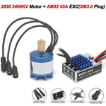 2322 2600KV 2830 2400KV Brushless Motor AM32 45A for 1/12 RC Crawler Car Off Road Car MN82 MN168 MN78 MN86 MN128 Power Kit