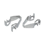 10PCS 6R0867633 Car Sun Visor Vanity Mirror Fixing Iron Fastener Clip Bracket for Volkswagen Passat Sagitar Beetle Scirocco