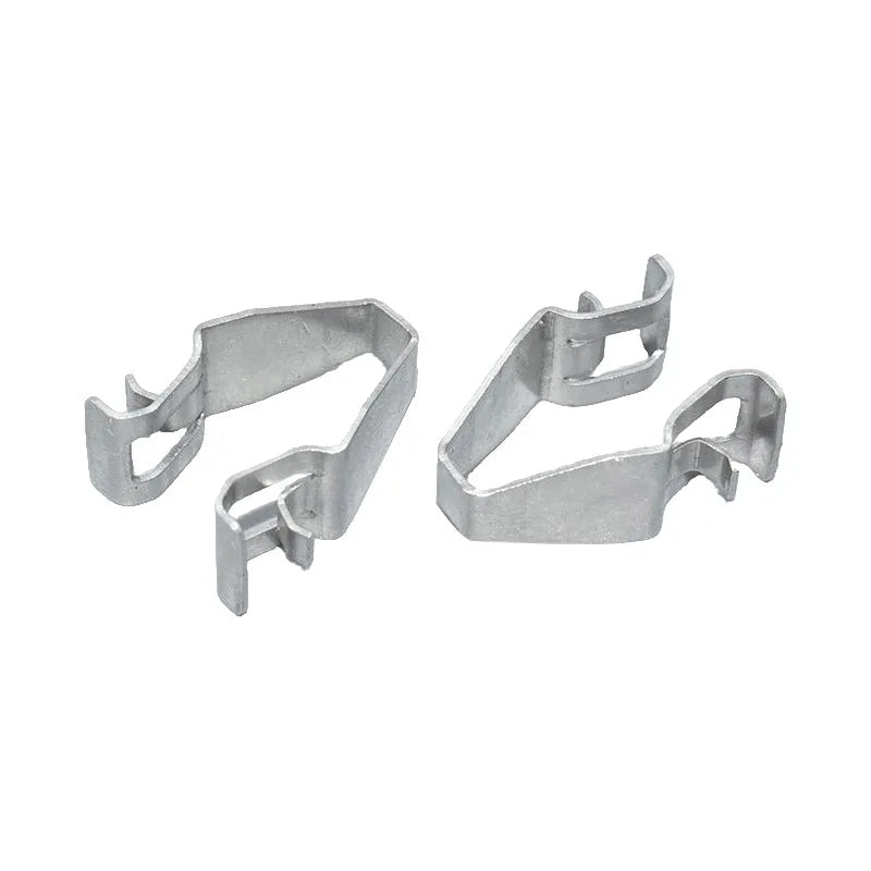 10PCS 6R0867633 Car Sun Visor Vanity Mirror Fixing Iron Fastener Clip Bracket for Volkswagen Passat Sagitar Beetle Scirocco