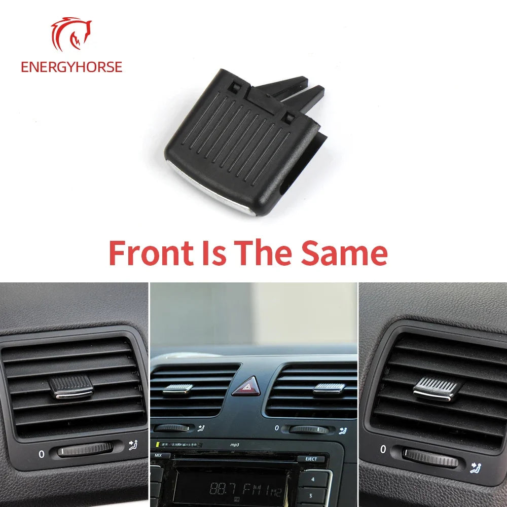 1pc Adjust Clip For Car Front Dash A /C Air Conditioning Vent Outlet For VW Jetta A5 MK5 Golf 5 GTI R32 Rabbit 2006-2011