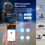 WIFI Dash Cam for Car | 2/3 Channel 1080P Front Rear Video Recorder detail view