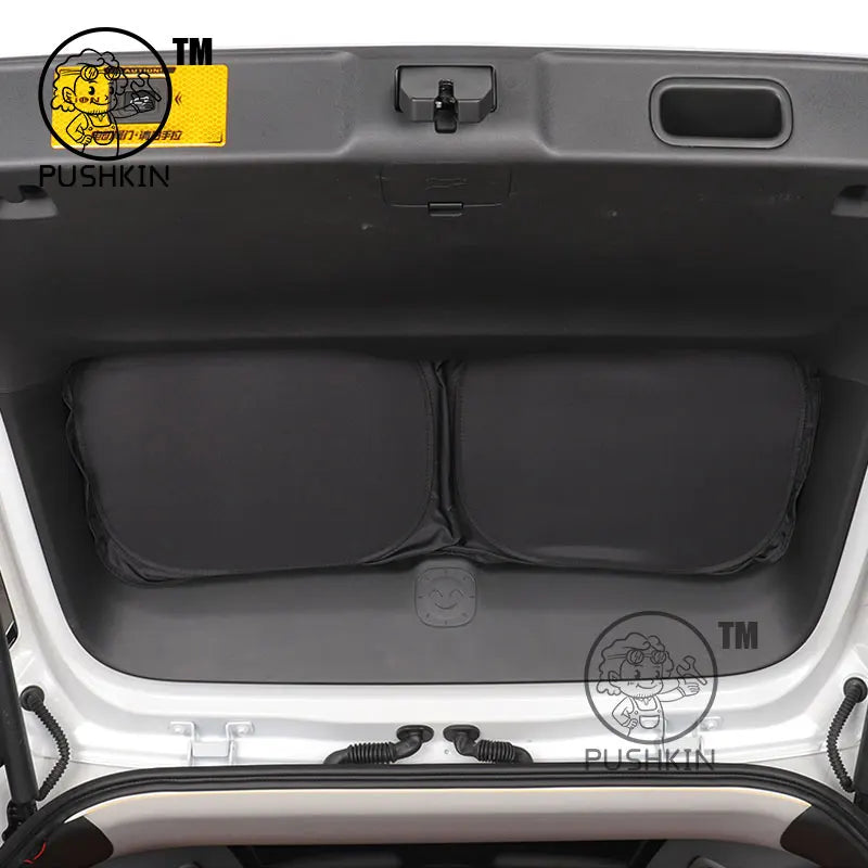 For GAC AION V 2025 2026 Full Black Car Sunshade Side Window Privacy Curtains Front Rear Sunscreen Heat Insulation Sunshield