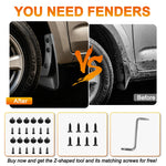 For Mazda CX-30 CX30 2021 2022 2023 4PCS Wheel Mudflaps Mazda Front Rear Mudguards Sp lifestyle view