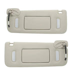 Car Sun Visor Grey Left/Right Side Sunshade Cover with Make-Up Mirror For Chevrolet/ GMC /Cadillac Escalade 2007-2014