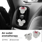Diamond Car Air Outlet Aromatherapy Clip for Mini Cooper Air Vent Freshener Clip Scent Aroma Auto Interior Accessories