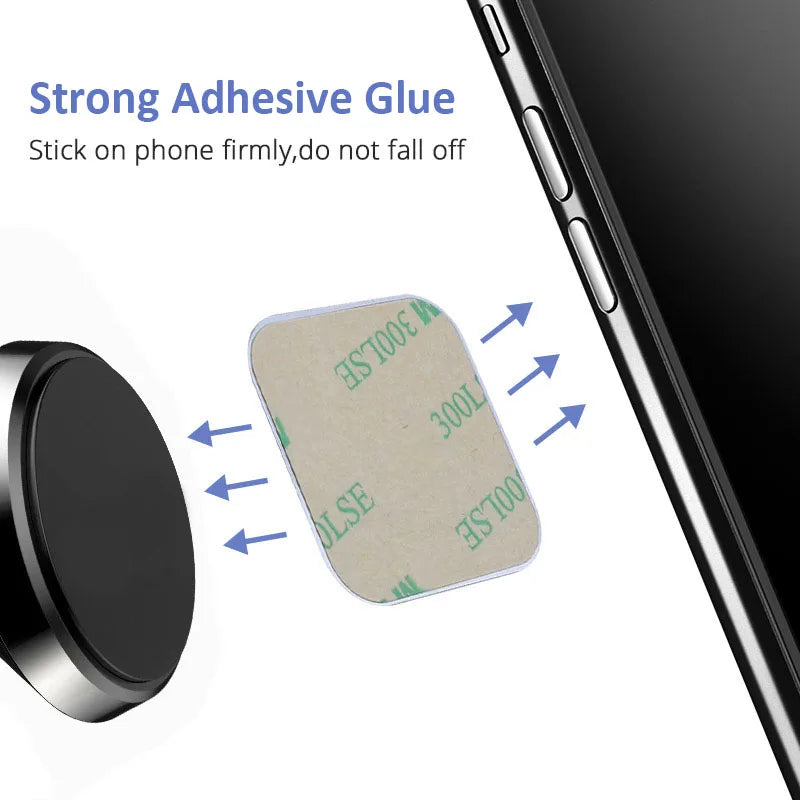 10PCS Thin Metal Plate Disk For Magnetic Car Phone Holder Iron Sheet Sticker Disk For Ma detail view