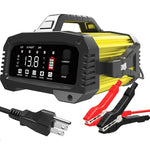 Smart 25A Car Battery Charger 12V/24V Trickle Maintainer for Auto Boat RV Truck
