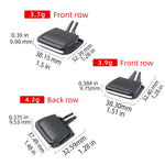 Car Front Rear Air Conditioning Outlet AC Vent Tab Clip For Skoda Kodiaq Karoq 56G819701 56G819702 56G820951 56G820952