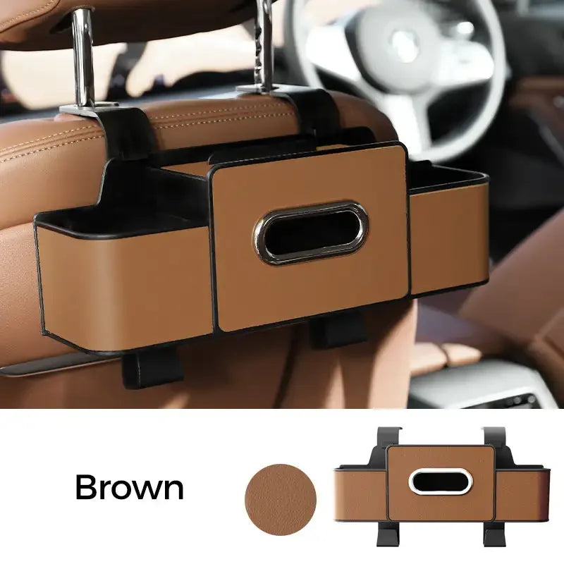 Multifunctional Car Seat Back Organizer Storage Bag