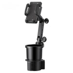 Car Cup Holder Expander with 360 Rotation Phone Holder