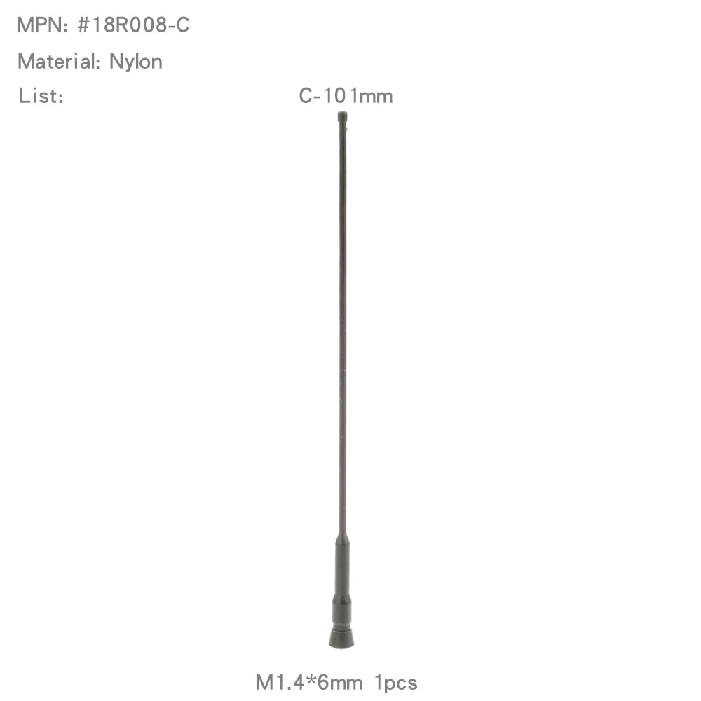 Rcdream Simulation Antenna Decoration Signal Line For 1/8 1/10 1/12 1/14 1/18 Rc Crawler detail view