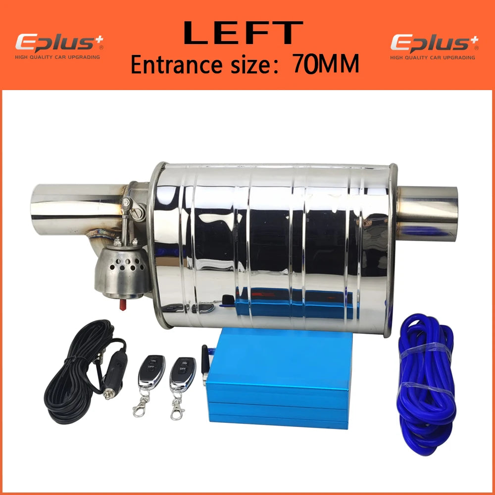 EPLUS Stainless Steel Remote Control Exhaust Vacuum Valve | Variable Silencer for Uni alternate view