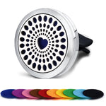 Car Diffusers, 1 PC car air vent diffuser clip (does not include fragrance chemicals) with 10 PCS pads，car AC vent interior