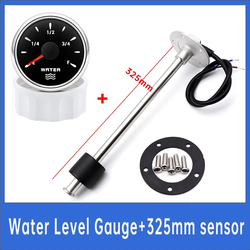 100mm-500mm Car Water Level Gauge Sensor with 7-Color Digital Pointer Indicator | 0-1 lifestyle view