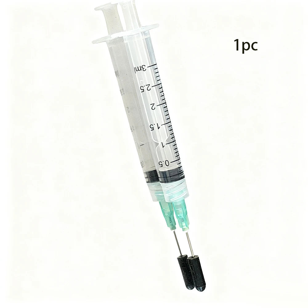 5Pcs/Set Glue Applicator Syringe with Blunt Tip Needle and Cap for Liquids, Glues, In alternate view