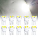 10 Pcs T10 4SMD 1210 LED Car Light Blue Reading Light Set lifestyle view