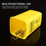1L Tattoo Sharps Collection Bucket Eyebrow Trimmers Glass Fragments Storage Box Needle Disposing Sha