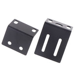 1 set ear Mounting jointing with screw cap Metal 1U 19" Rack Mount for frame box High Qulaity Wireless System Receiver Host