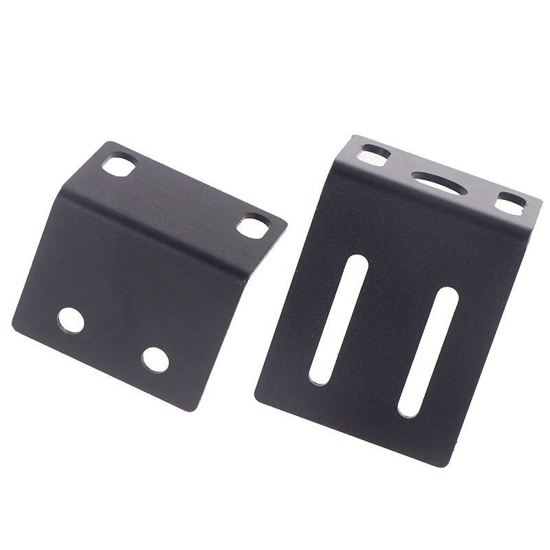 1 set ear Mounting jointing with screw cap Metal 1U 19" Rack Mount for frame box High Qulaity Wireless System Receiver Host