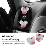 Diamond Car Air Outlet Aromatherapy Clip for Mini Cooper Air Vent Freshener Clip Scent Aroma Auto Interior Accessories