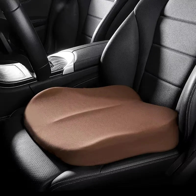 Elevated Car Seat Booster Mat with Breathable Design for Enhanced Comfort and Reduced close-up view