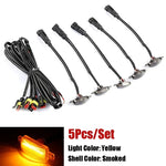 Universal LED Car Front Grille Lights | Eagle Eye Lamp with Harness for Pickup, Off-R alternate view