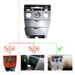 Toyota Corolla 2002-2006 Dashboard AC Control Panel Frame | 55411-1A200 Replacement detail view