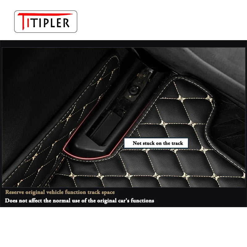TITIPLER Custom Car Floor Mats For Suzuki Swift Auto Carpets Foot Coche Accessorie