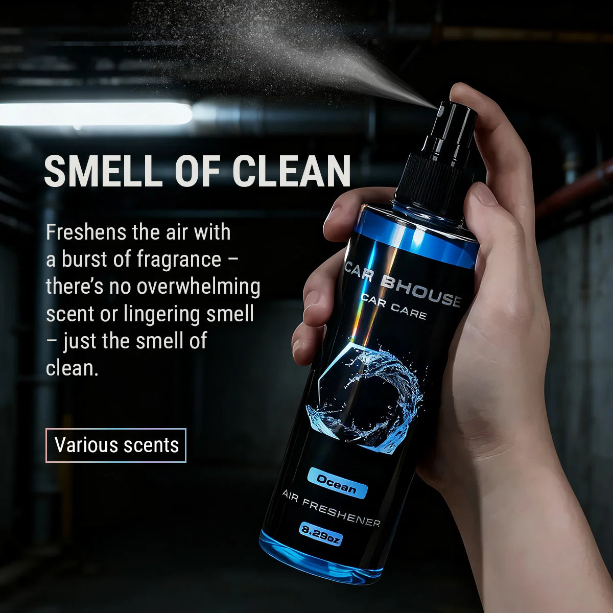 Flower Fruit Scent Car Fragrance Spray | 8.29oz Long Lasting Air Freshener additional angle