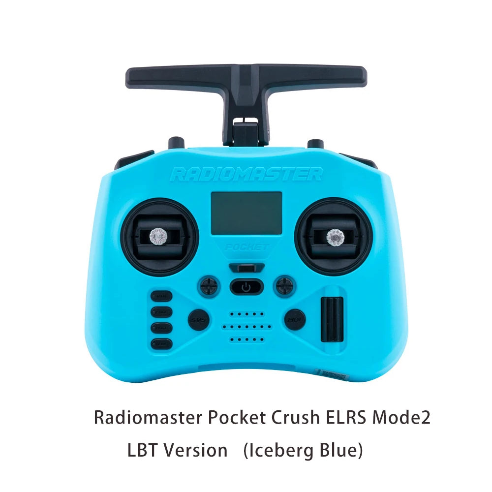RadioMaster Pocket Crush Preinstalled EdgeTX ExpressLRS Hall Gimbal Transmitter Rem additional angle