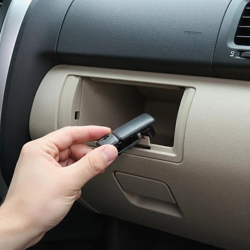 For Grand Vitara 2000-2016 Gray Car Glove Box Lock Latch Handle 7343076811P4Z Auto Pa alternate view