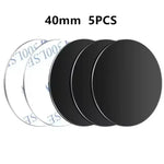 Metal Plate Disk for Magnetic Car Phone Holder, Round Iron Sheet alternate view