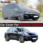 Porsche Cayenne Full Car Cover 2002-2025 | UV Sun Shade Snow Rain Wind Protection